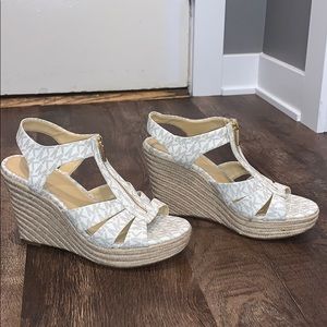 Michael Kors Espadrille Wedge Sandals